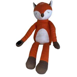 Pillowfort Target Fox Plush Buddy 20" Stuffed Animal 2019 Orange Knit